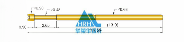p50測(cè)試探針尺寸、50min測(cè)試探針尺寸、測(cè)試探針規(guī)格