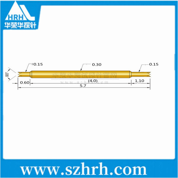 030-UU-5.7L，華榮華雙頭測試探針廠家